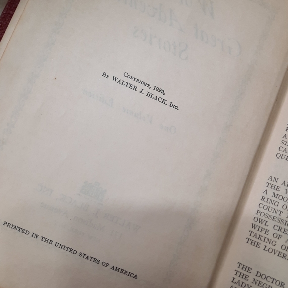 ~{Vintage}~ 1920's World's Great Adventure book. - Picture 4 of 9